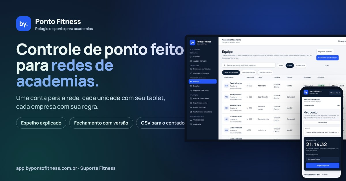 Banner horizontal para links